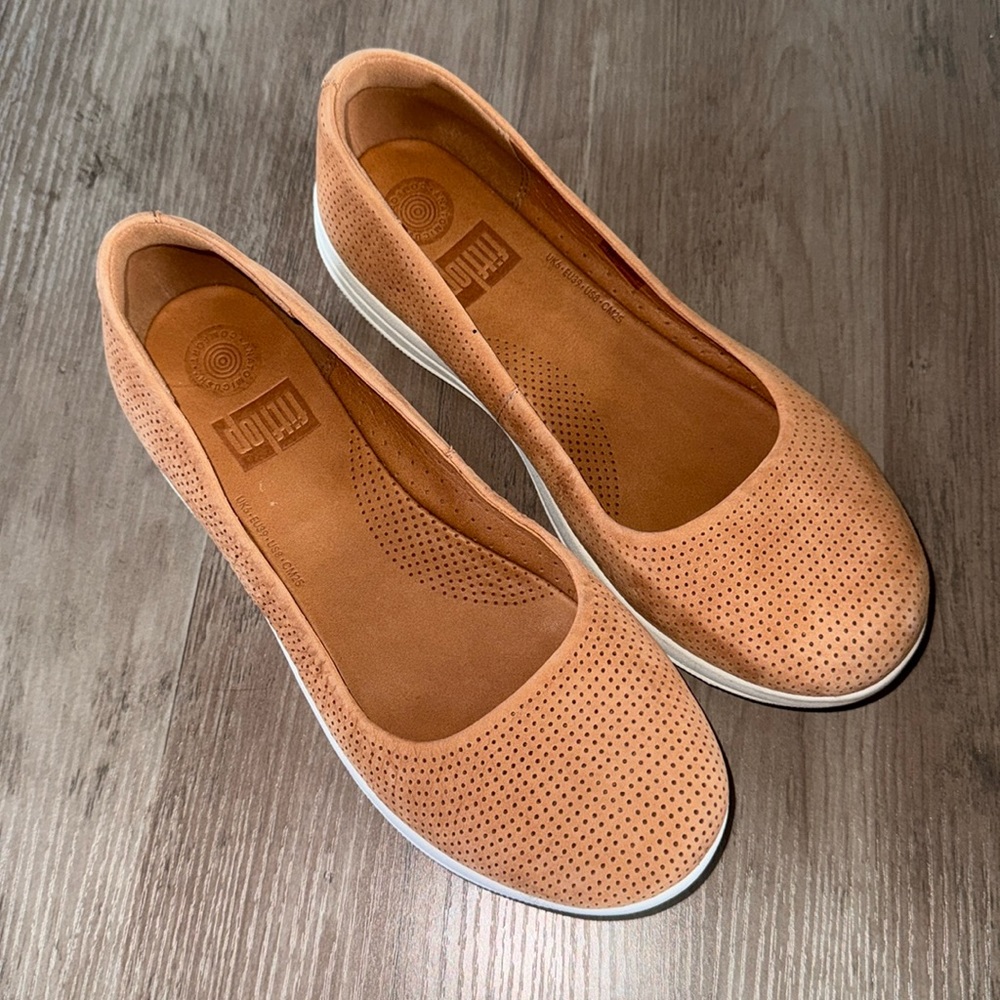 Fitflop Perforated Super Ballerina Flats Size 39